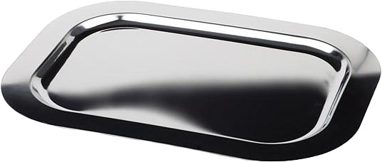 Поднос для подачи APS 18526 48х30 см (нерж. сталь) прямоугольный