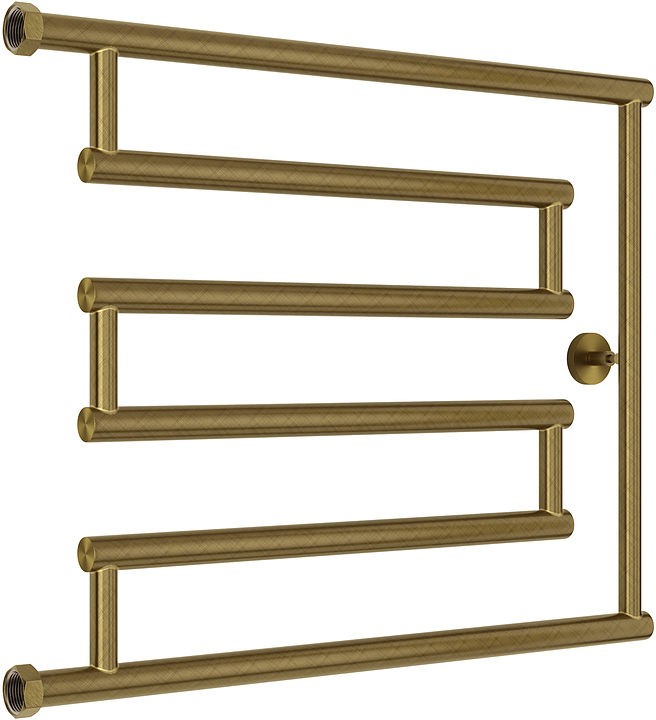 Полотенцесушитель водяной Сунержа High-Tech model "L" 50x65 см состаренная бронза