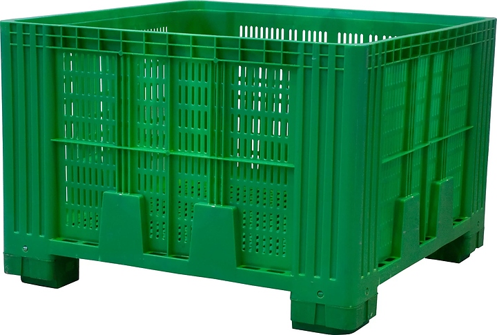 Контейнер ТАРА.РУ КБП - 1120 1120х1120х770 мм (перфорированный на ножках)