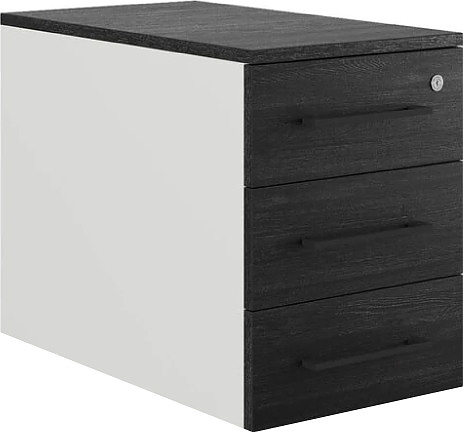 Тумба приставная КОБОР TS3-40/60 white/wood