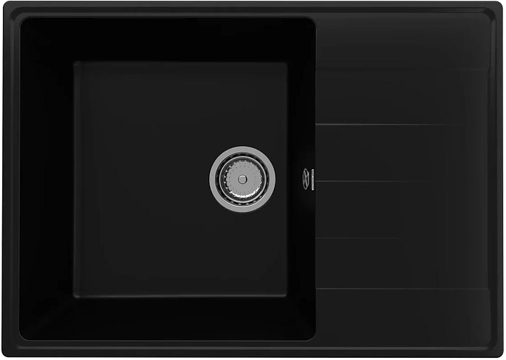 Мойка кухонная ULGRAN Quartz Prima 700-07 уголь