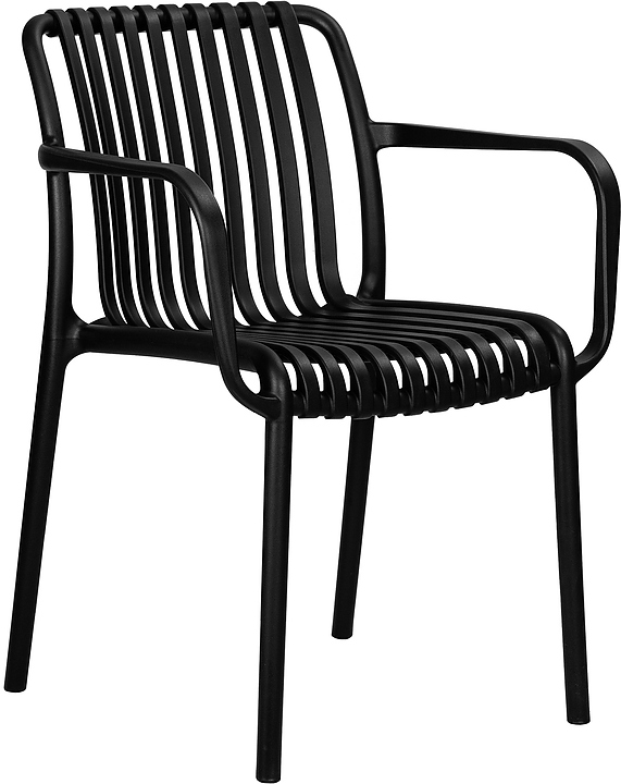 Стул обеденный DOBRIN 776APP-LMZL-N WALTER ARM (черный) 3 шт.