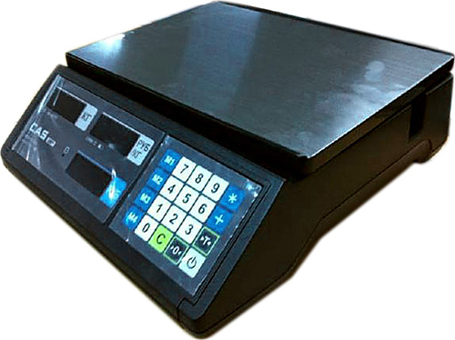 Торговые весы CAS ER JR-30CB LT черные