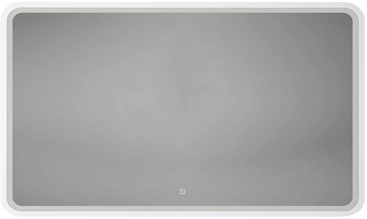 Зеркало Art&Max Genova AM-Gen-1200-800-DS-F-White 120х80 см