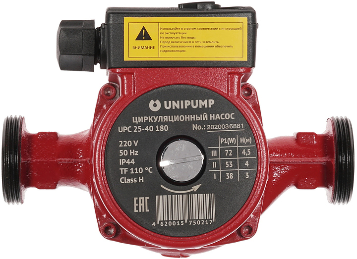 Насос циркуляционный Unipump UPC 25-40 180