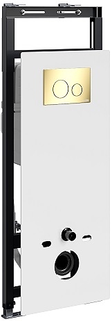 Система инсталляции для подвесного унитаза Wasserkraft Salm 27TLT.010.ME.WH.PG02