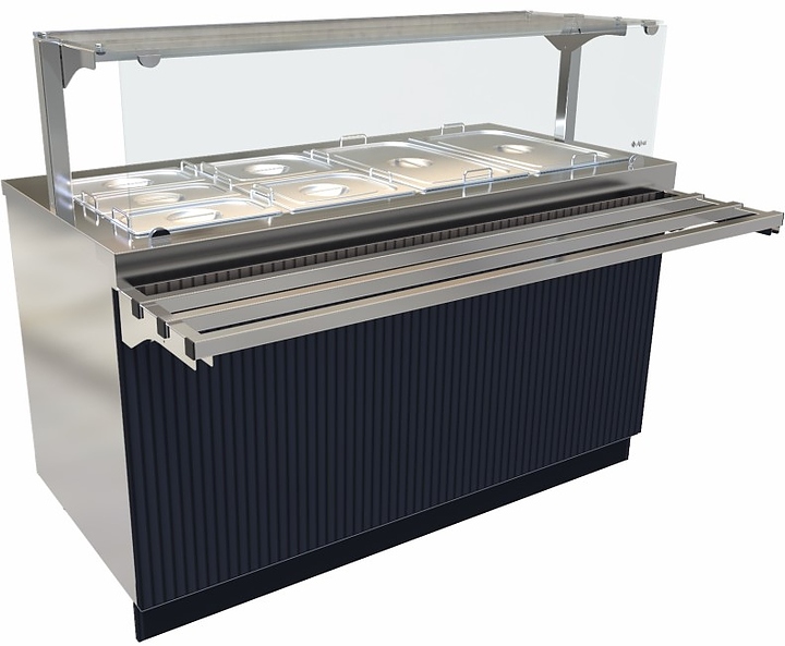 Прилавок-мармит Abat ЭМК-70Е-01 для вторых блюд волна