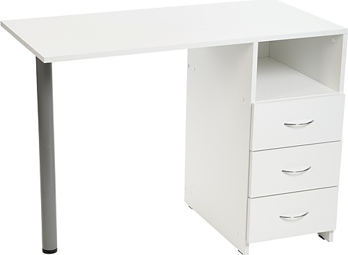 Стол маникюрный Имидж Мастер ПРАКТИК белый