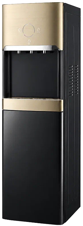 Кулер для воды Greendex TRIO YLR-LW-2-7 GOLD, черно-золотой