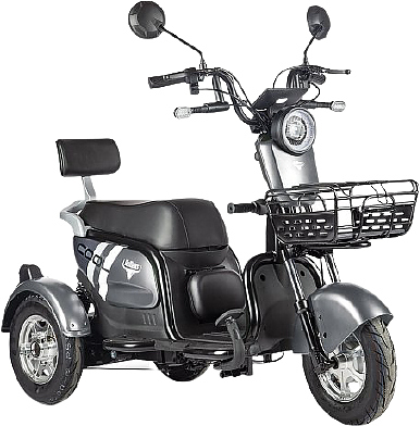 Трицикл Rutrike Шкипер серый