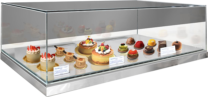 Витрина кондитерская Finist Glassier SLIDE GS-8/65/3