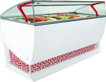 Витрина для мороженого ISA Olimpica A 220 H125 Mesh