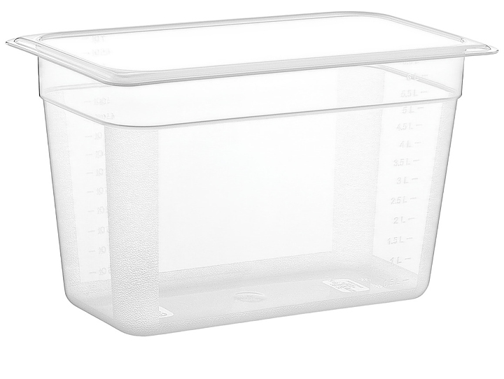 Гастроемкость Gastroplast 79768 GN 1/3-200 (325x176х200 мм) 6.9 л поликарбонат, прозрачный