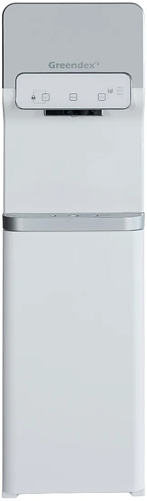 Кулер для воды Greendex White Silver Pro