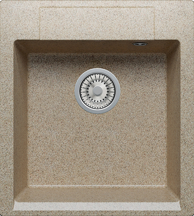 Мойка кухонная Polygran Argo-460 песочная