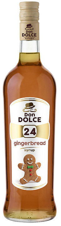 Сироп Don Dolce 75241 Имбирный пряник 1 л (бутылка стекло)