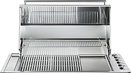 Встраиваемая панель-барбекю SMEG BIBQ1205H