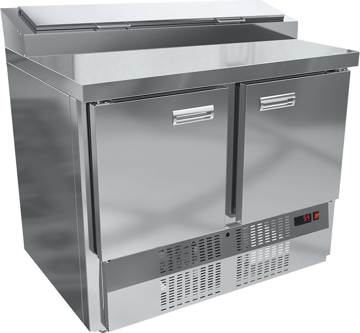 Стол холодильный для пиццы KRONER СХП 2-100-70