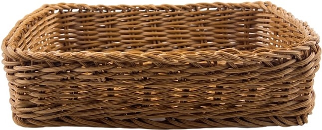 Корзина для хлеба MGprof 69555 полиротанг, коричневая