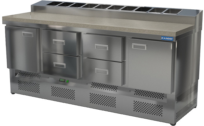 Стол холодильный для пиццы КАМИК СОПН-К-242076