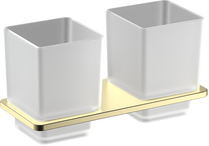 Стакан двойной для зубных щеток TIMO Torne 43034/17