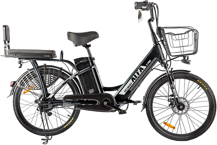 Электровелосипед GELBERT ALFA 2 PRO черный