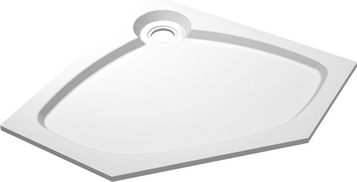 Поддон душевой CEZARES TRAY-S-P-100-56-LT 100х100 см, мрамор