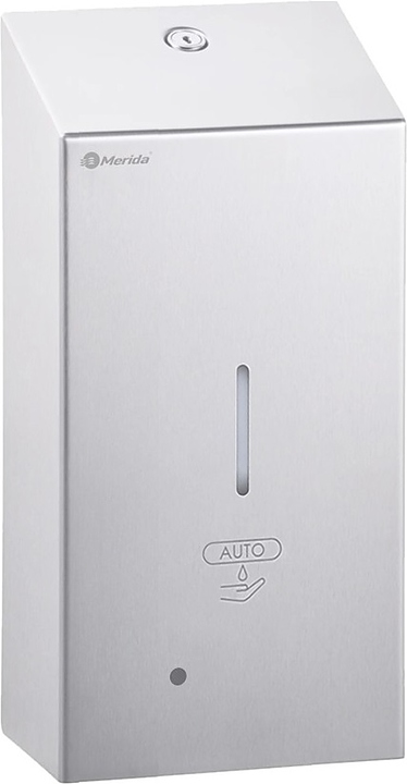 Дозатор жидкого мыла Merida MERIDA STELLA R CLICK DSP115.C 1,1 л (нерж. сталь) полированная сталь