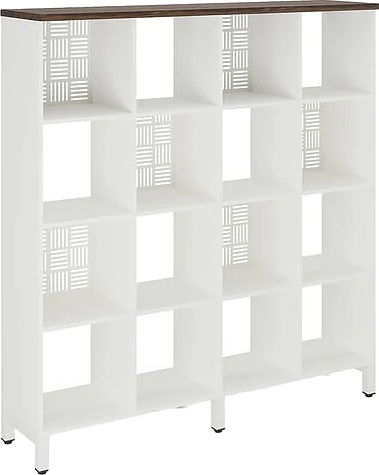 Стеллажная система КОБОР SQ-4X4 white/charlston