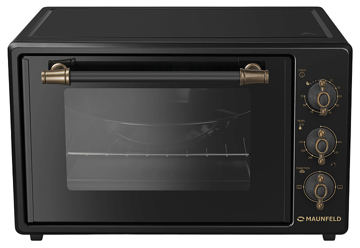 Мини-печь Maunfeld MMO-373MB02 37 л 1400 Вт 515х425х325 мм черный, настольная