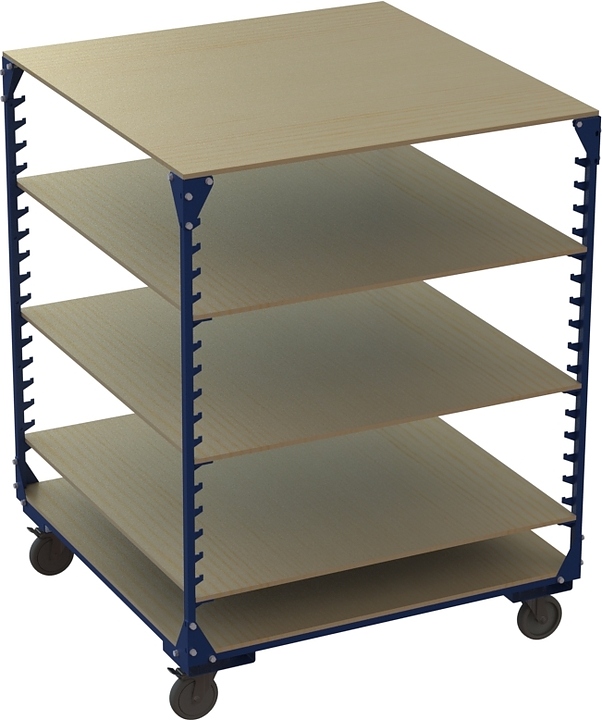 Стеллаж мобильный MetallCart SY02