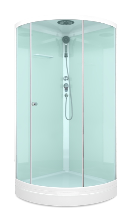 Душевая кабина Domani-Spa Simple 99 DS01Sm99LWM00 90х90 см