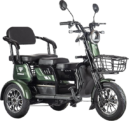 Трицикл Rutrike Бумеранг зеленый