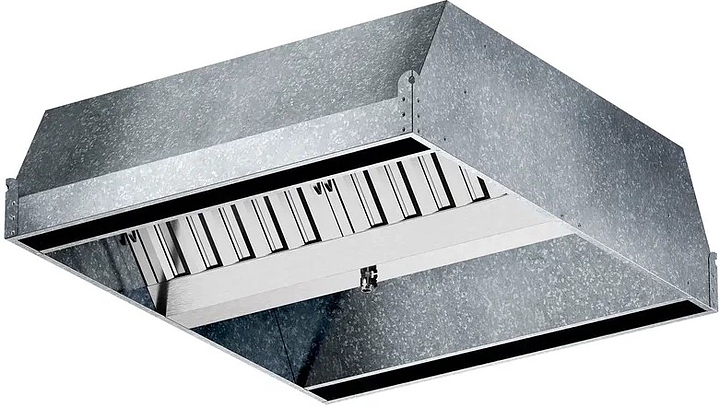 Зонт приточно-вытяжной островной Мебель Фронт ЗВЦП 04 (1200х1800х400 мм)