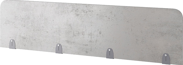 Верхний экран-перегородка КОБОР EV-80 graphite/chicago (ЛДСП)