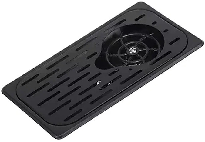 Ринзер Manifesta Sparklo circle JRSSB32174 325х175х40 мм встраиваемый, черный