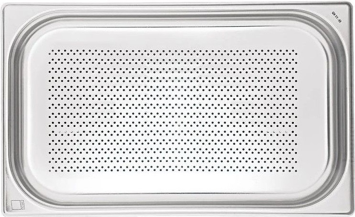 Гастроемкость KAPP 30911100 GN 1/1 (530х325х100) нерж. сталь перфорированная