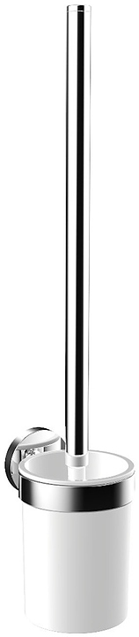 Ершик для унитаза EMCO Round белый, хром