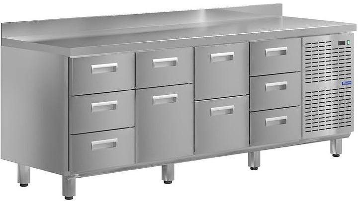 Стол холодильный KAYMAN КСХ-3423/70 (10 ящиков)