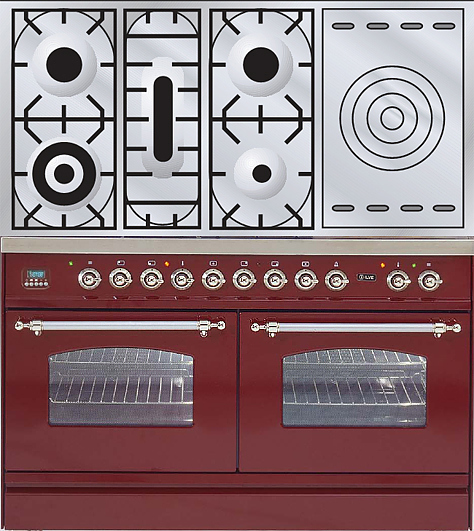 Газовая плита с духовым шкафом ILVE PDN-120S-MP