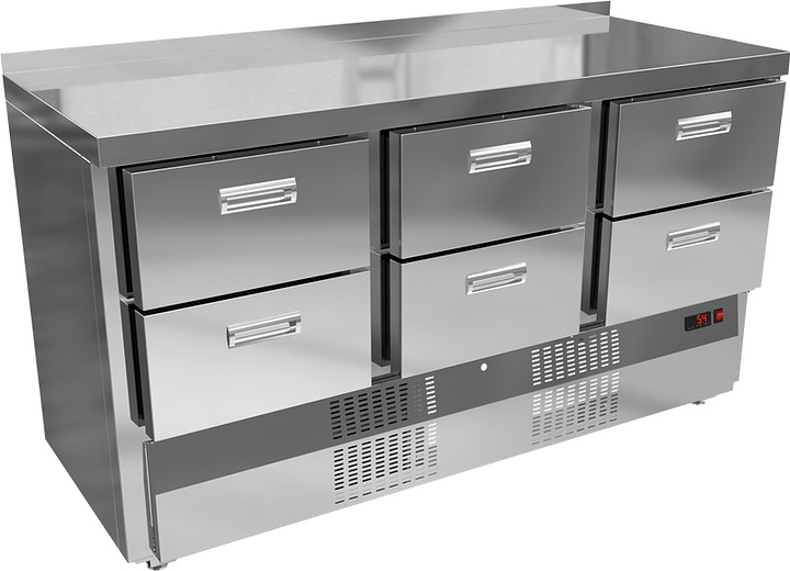 Стол холодильный KRONER СХб 6я-150-70