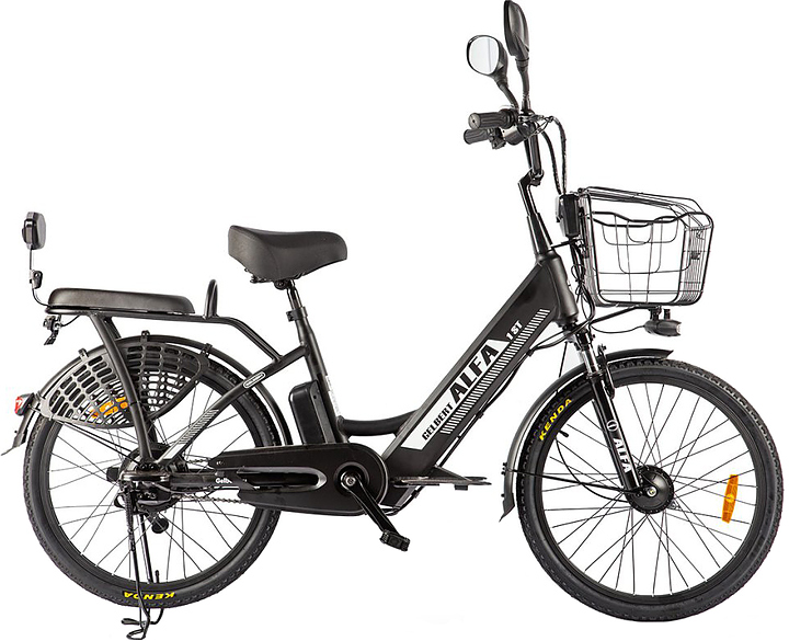 Электровелосипед GELBERT ALFA 1 ST черный