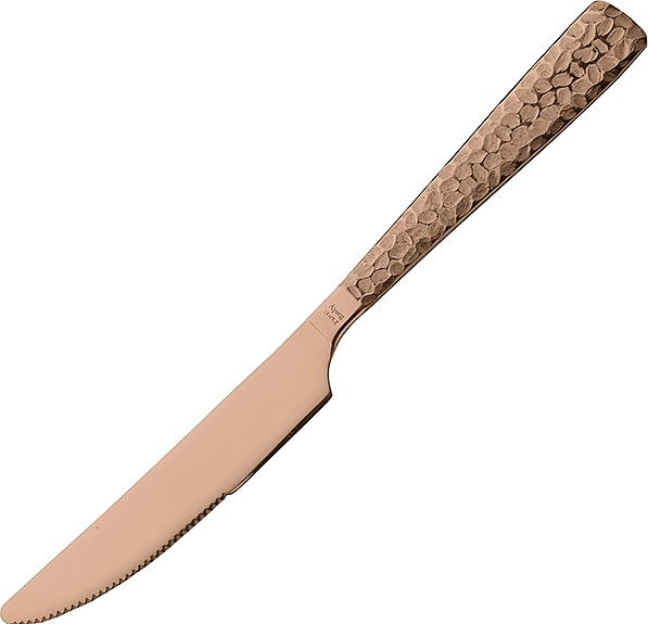 Нож десертный Pintinox Palace Martellato 1TH00006 (нерж. сталь) медный