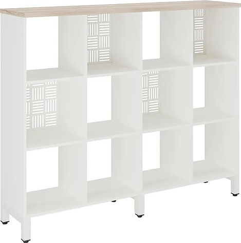 Стеллажная система КОБОР SQ-3Х4 white/natural