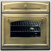 Многофункциональный духовой шкаф ILVE 600-RMP медь, латунь блестящ.
