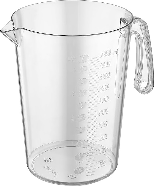Кувшин мерный Gastroplast GMCP-5 5 л (полипропилен) прозрачный