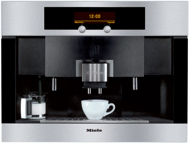 Встраиваемая кофемашина Miele CVA 4060 сталь