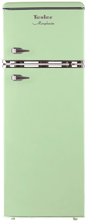 Двухкамерный холодильник TESLER Margherita RT-217 GREEN 213 л, зеленый