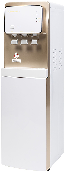 Кулер для воды Greendex Gold White