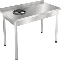 Стол для сбора отходов ТТМ SSO1-080/6L